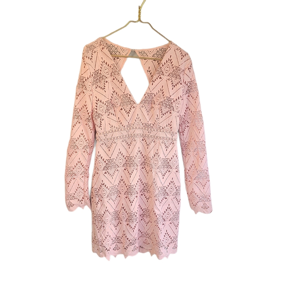STYLESTALKER Elora Lace Mini Dress - Picture 3 of 6